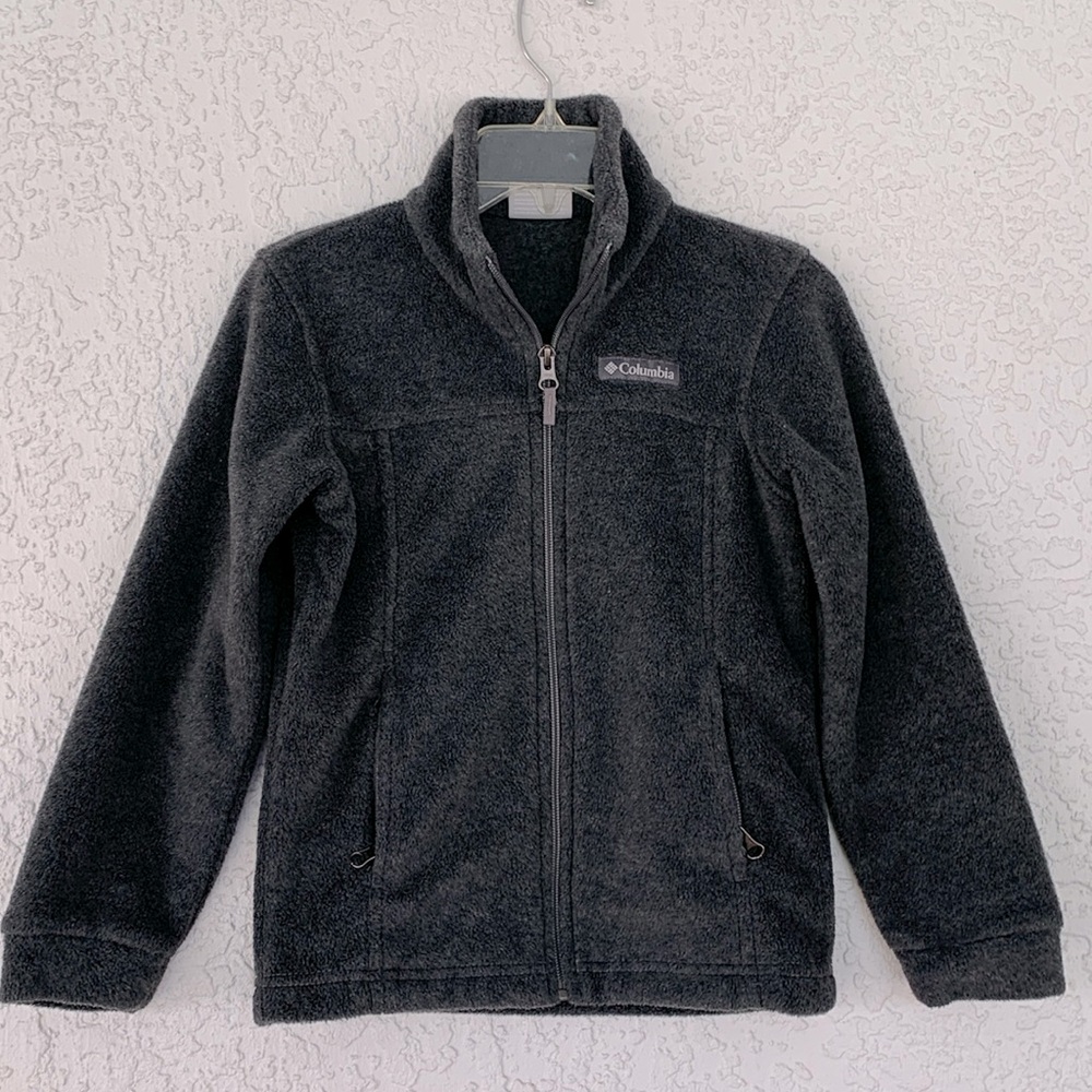 Columbia fleece long sleeve jacket size XS/ 6-7